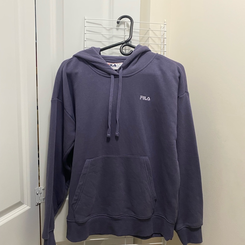 Fila Men's Purple Hoodie